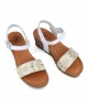 Women's wedge sandals Happy Monk Riviera 019