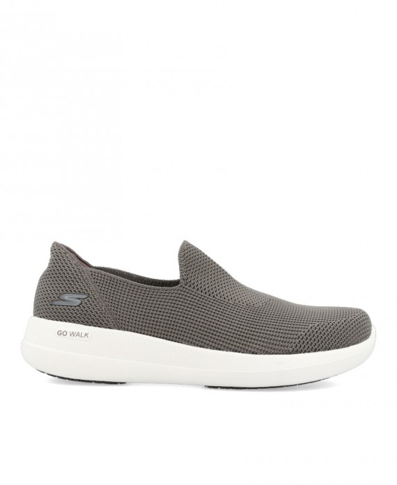 skechers mens taupe trainers