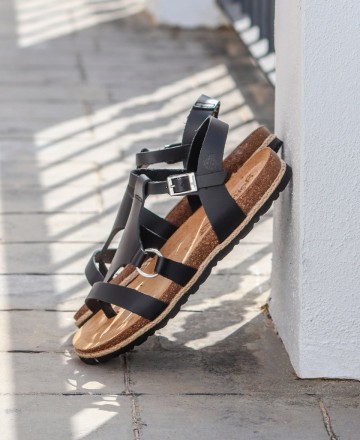 Yokono Chipre 021 black sandals