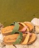 Yokono Jerba 091 leather flat sandals