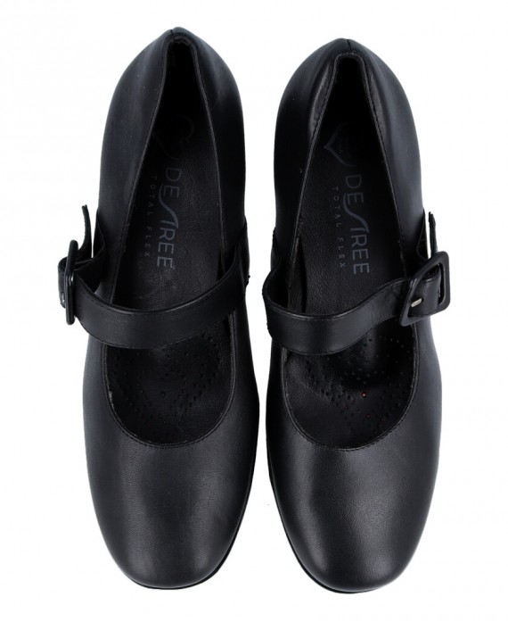 Black high-heeled shoes Desireé