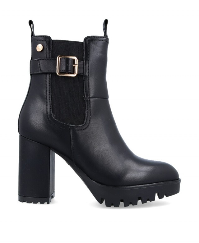 XTI 140586 biker-style high ankle boot