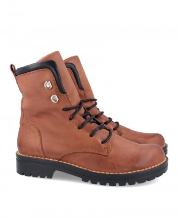 Chacal leather military boot 6056