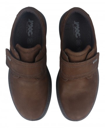 Extra wide men's shoes with velcro Imac 251628