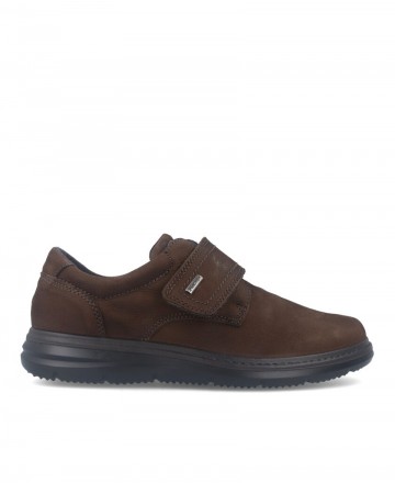 Zapatos de hombre extra ancho con velcro Imac 251628