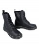 Black military boots Mustang Storm Low 50192