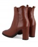 Smooth leather ankle boot Wonders Galera M-5107