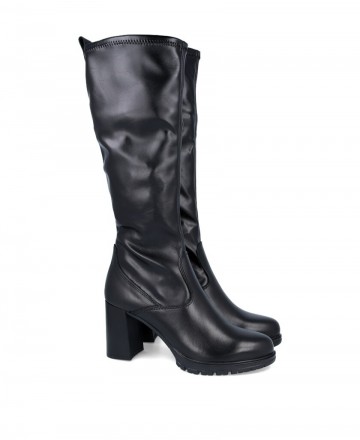 women shoes - Black high boots Tamaris 25617