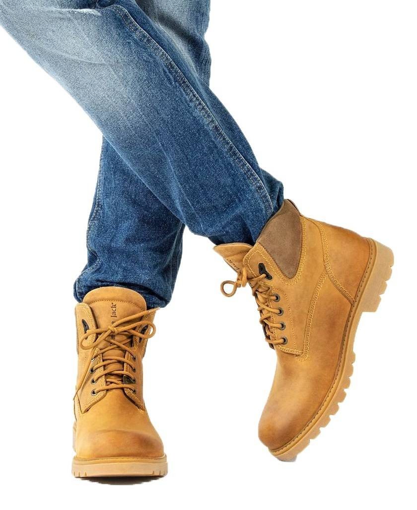 Panama Jack Amur Gtx C4 mustard leather boots