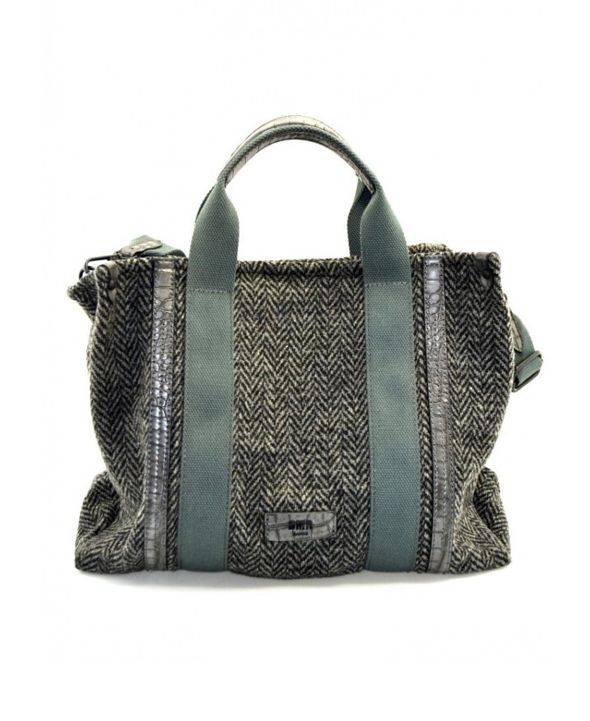 Gray Diamor DMR Touch Jacky two-handle bag