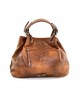 DMR Touch Gabriela leather two-handle shopper bag
