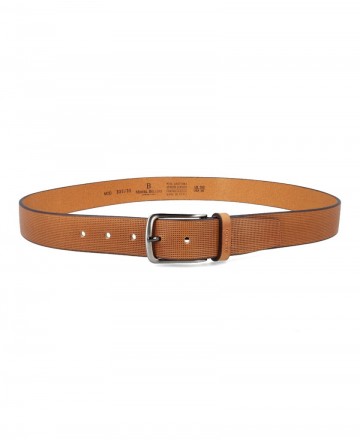 Bellido 335 Engraved leather belt