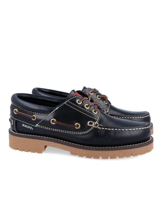 Snipe Marino 21801 Leather boat shoes