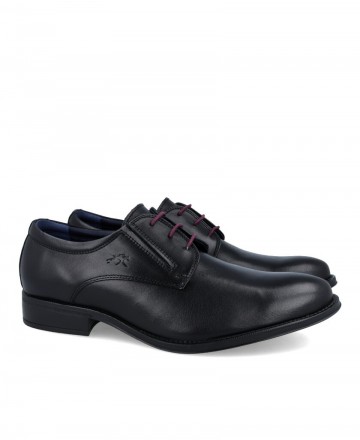 Zapatos de para hombre en color negro Caracteristicas con cordones altura de piso 2 cm piso de goma exterior piel e interior fo
