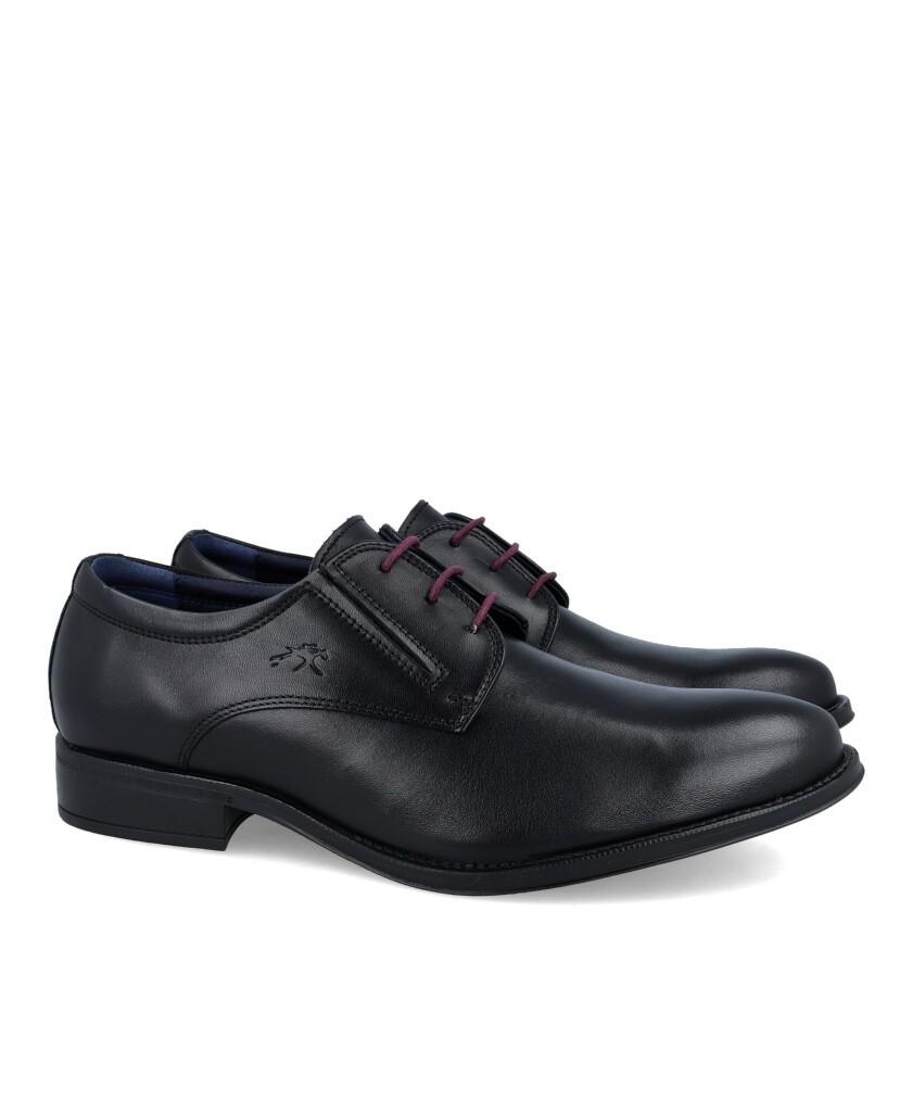 Zapatos cordones Fluchos Heracles Memory 8410 negro