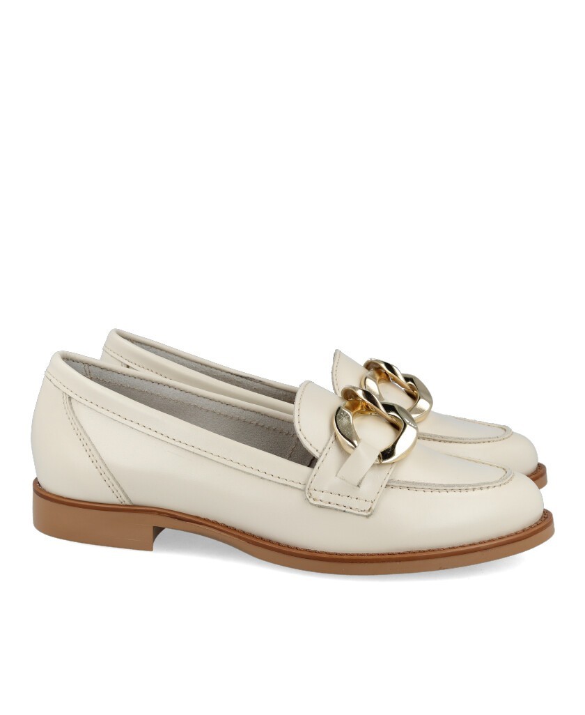 Loafers with metallic design Stilmoda 1129