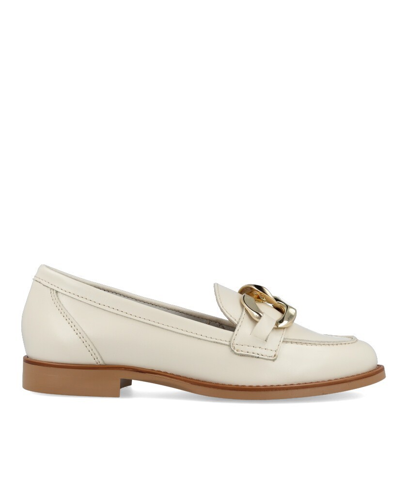 Loafers with metallic design Stilmoda 1129