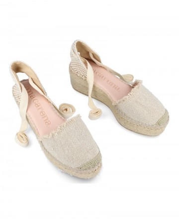 Macarena beige espadrille