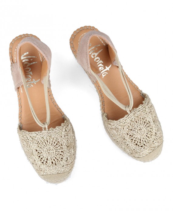 punched espadrilles