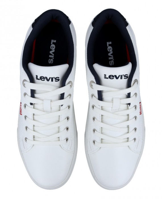 white levis shoes men