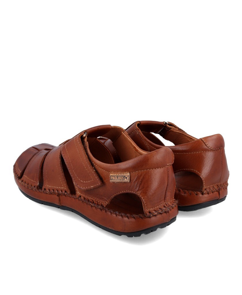 sandalias de piel hombre