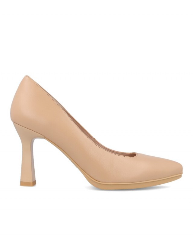 Zapatos de vestir beiges Desireé Syra 8 de mujer con tacón