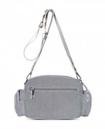 Bolso bandolera mujer Binnari Vizela Silver 19712