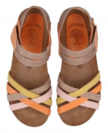 platform cross sandals