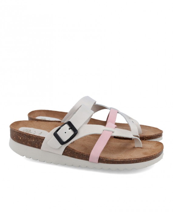Interbios 7121 MG Women's cross strap sandals