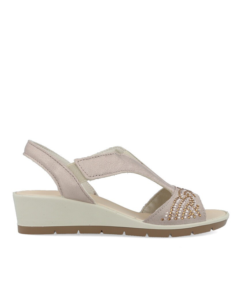 Sandalias con brillantes para mujer Imac 357000