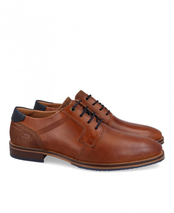 Zapatos para hombre en color cuero Caracteristicas con cordones altura de piso 2 cm zapato de estilo casual suela de goma termo
