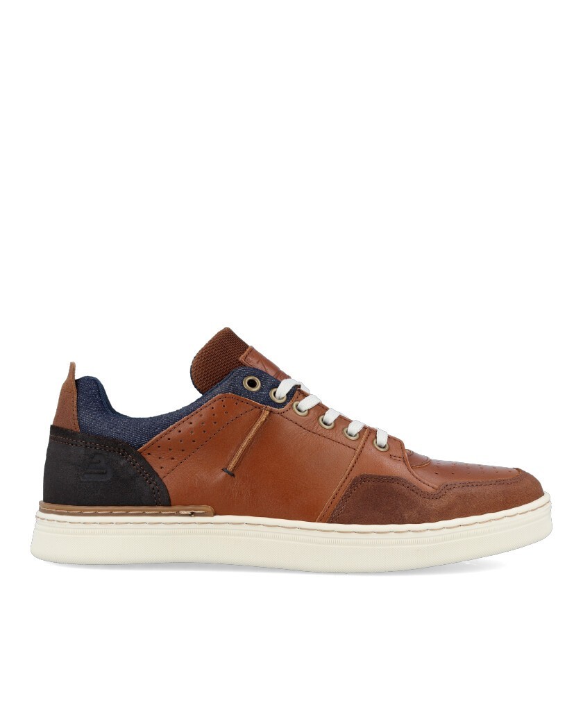 Bullboxer 887-P2-1789 A Leather casual sneakers for men