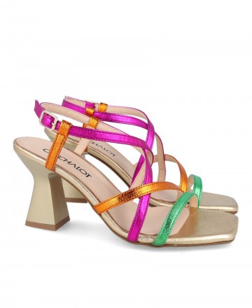 Zapatos Mujer - Sandalia fiesta multicolor Patricia Miller 6047-M
