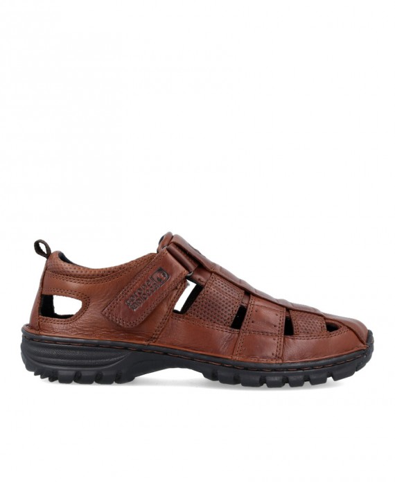 men's leather sandal