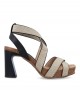 Penelope 6087 Women's cross strap sandals