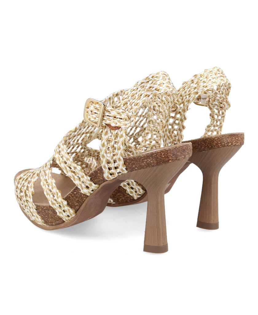 raffia sandal