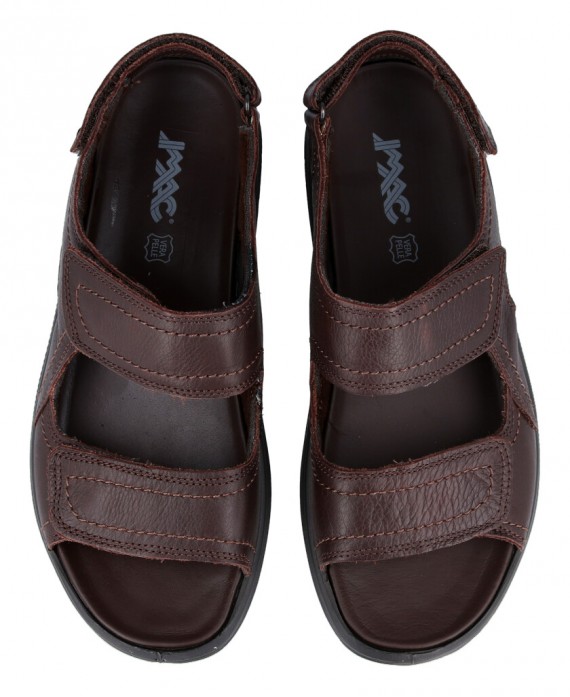 brown sandals man