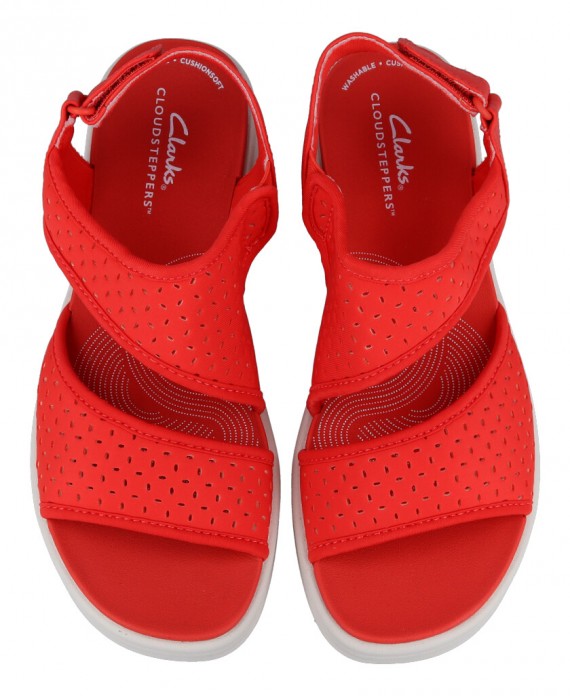 red sandal