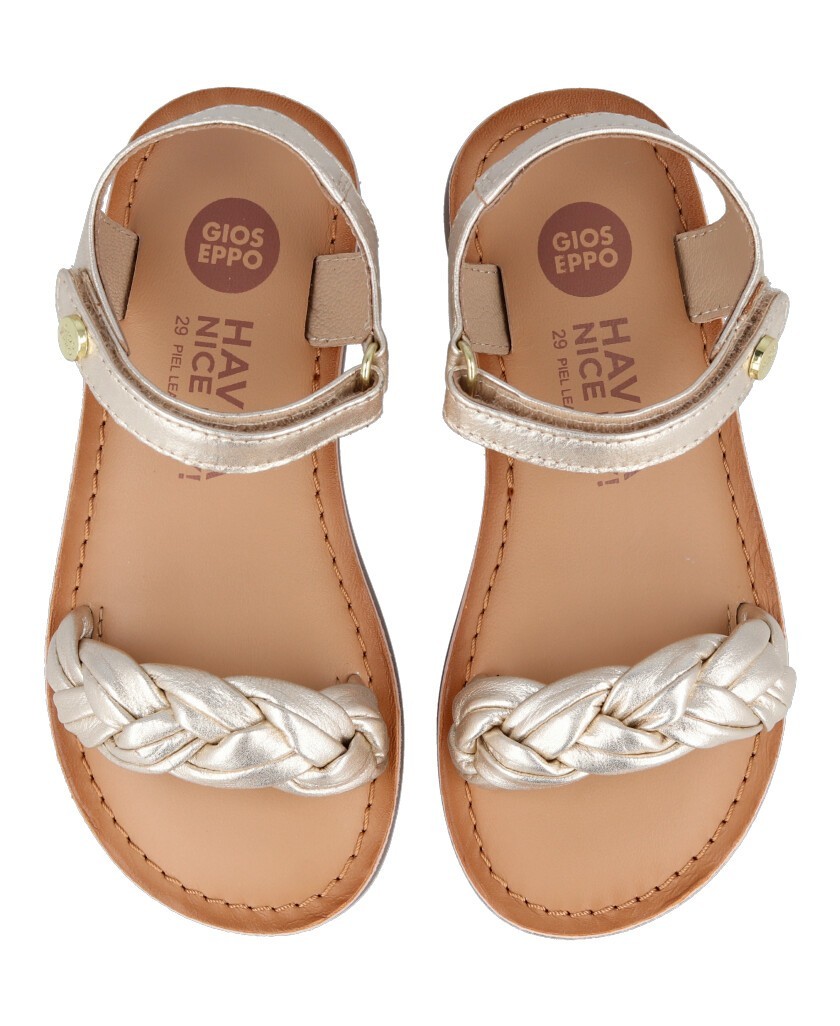 Sandalias Planas De Ni as Gioseppo Ingai 68210 Color Platino Sandalias Planas De Ni as Gioseppo Ingai 68210 Color Platino