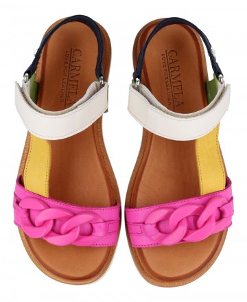 Fuchsia sandals Carmela 160814