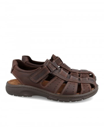 Brown sandals Imac 352890