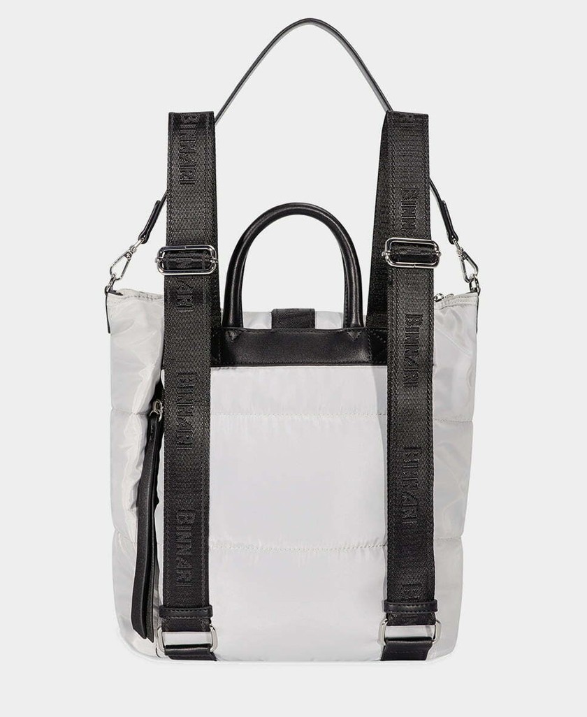 Bolso mochila blanco online