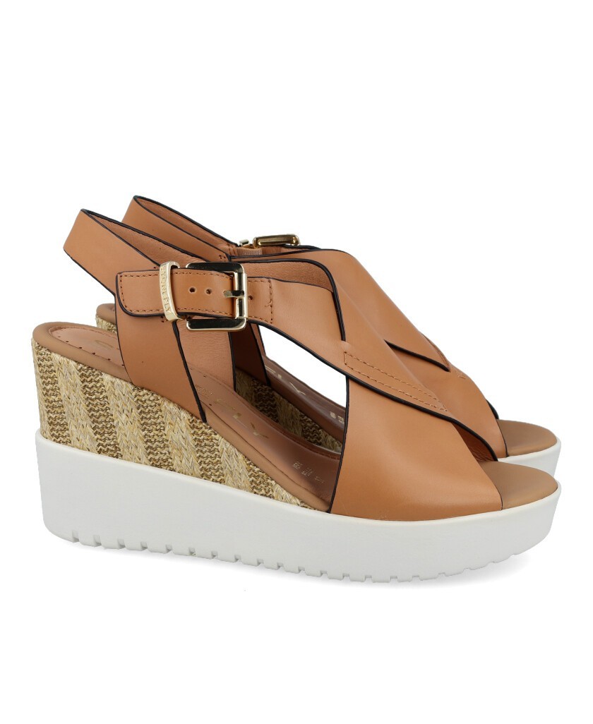 Stonefly Ely 16 Calf LTH 219133-049 Wedge sandal