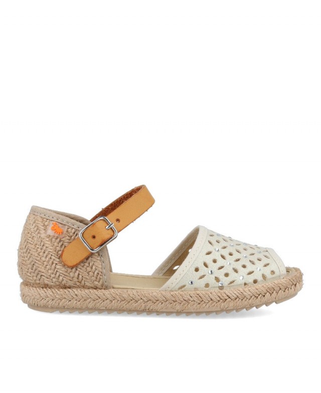 Sandalias niña online brillantes