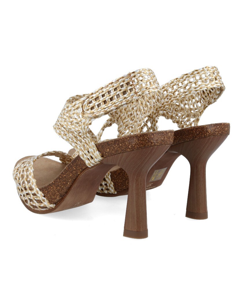 raffia sandals