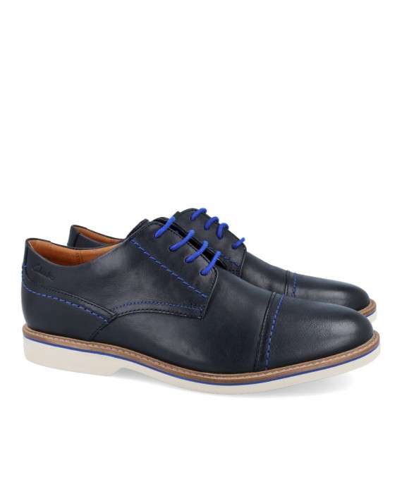 Zapatos azules Clarks Atticus LT Cap 26171595