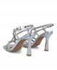 Exé Ginger-492 Women's shiny silver sandals Exé Ginger-492 Women's shiny silver sandals