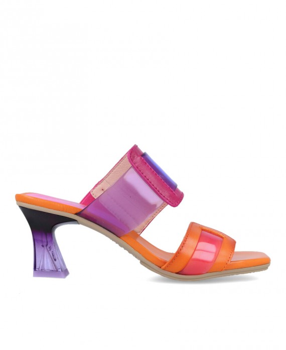 multicolored sandal