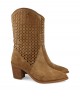 Alpe Alina 2027 Embossed leather summer boots