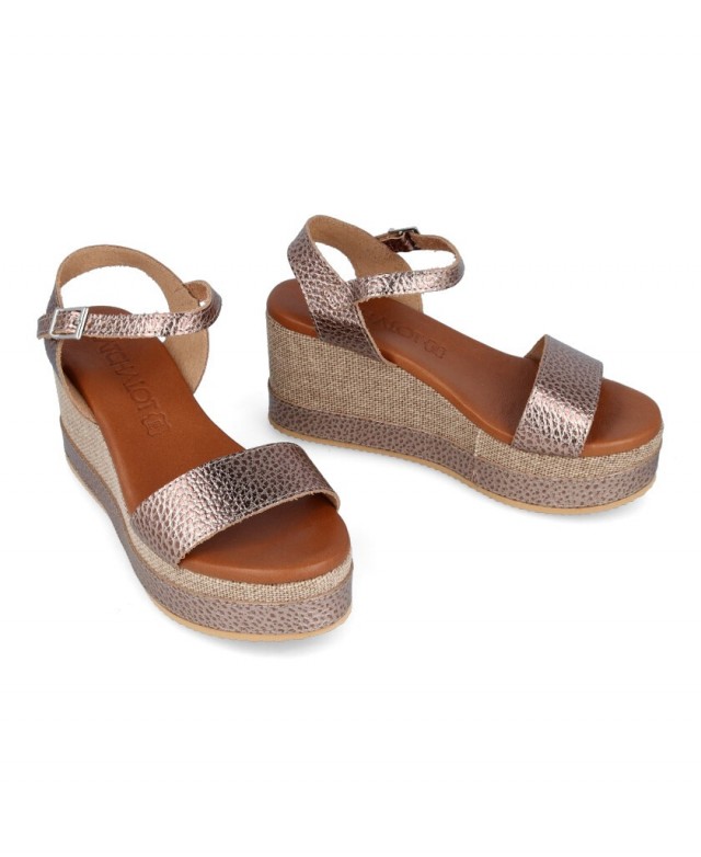 sandalias cuña y plataforma sandalias cuña y plataforma